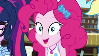 Pinkie excited by Rarity's declaration EGDS12c