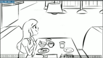 EG3 animatic - Twilight sitting at a booth