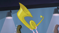 Pinkie Pie holding up a tuba EG2