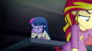 Twilight distressed by Sunset's words EG2