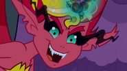 Sunset Shimmer menacing close up EG