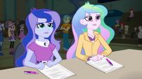 Celestia and Luna unimpressed by Snips and Snails EG2