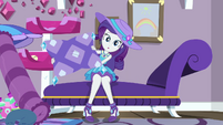 Rarity holding an accent pillow EGDS43