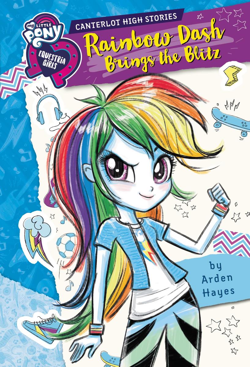 mlp rainbow dash and rainbow blitz comic