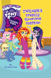 Twilight's Sparkly Sleepover Surprise book cover