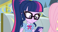 Twilight Sparkle looking at her phone EGDS12