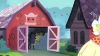 View of Applejack's garage EG2