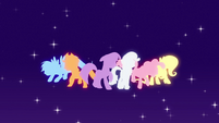 The Mane 6 as ponies.