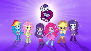 My Little Pony Equestria Girls Minis promo artwork