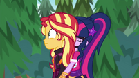 Twilight bumps into Sunset's back EGSBP