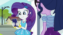 Rarity replying to Timber Spruce's new text CYOE3a