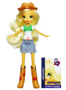 Applejack equestria girl muñeca sales