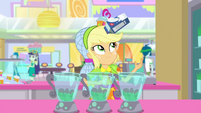 Applejack flipping a carton of milk SS9