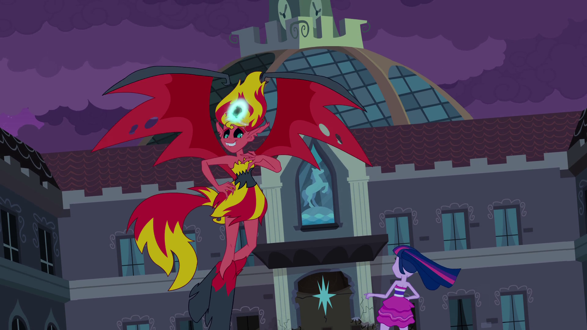 my little pony friendship is magic equestria girls sunset shimmer devil