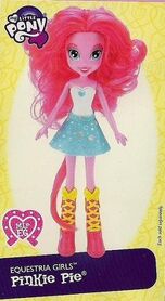 Pinkie Pie Equestria Girls doll pamphlet