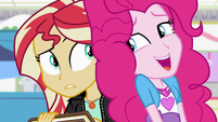 Pinkie tells Sunset to share what she's feeling EGS3