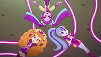 Dazzlings lying in the neon garden EGDS48