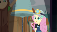 Fluttershy looking at the bell CYOE9a