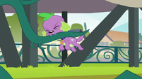 Spike biting a monster vine EG3