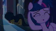 Twilight Sparkle stirring awake EG