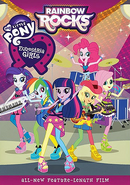 My Little Pony Equestria Girls Rainbow Rocks DVD cover art