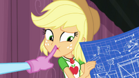 Applejack shows blueprints to Photo Finish CYOE8c