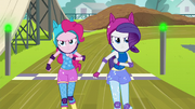 Pinkie and Rarity trying to catch up EG3