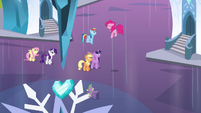 Pinkie Pie jumping up and down EG