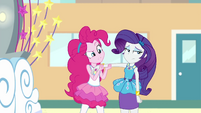 Rarity getting annoyed with Pinkie EGROF