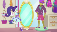 Rarity skipping toward the mirror EGSB