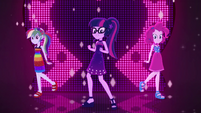 RD, Twilight, and Pinkie dance together EGDS41