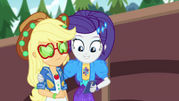 Rarity using Sunset Shimmer's phone EGDS44