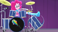 Pinkie Pie kicks out a floor tom EG2