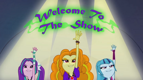 Rainbow Rocks "Welcome to the Show" music video cover