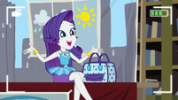 Rarity declaring "rainbows!" EGDS12b