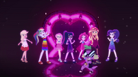 Equestria Girls with neon EG logo EGDS41