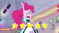 Pinkie Pie cheers at five-star rating EGDS39