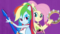 Rainbow and Fluttershy back to back EG2