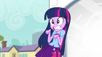 Princess Twilight made a stupid face the first time she came here, and she sure doesn't disappoint here.