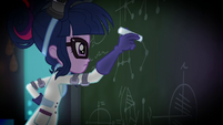 Twilight Sparkle writing calculations SS5