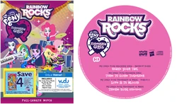 My Little Pony Equestria Girls - Rainbow Rocks CD | My Little Pony