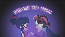 Friendship Games ''Unleash the Magic'' music video cover