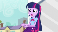 "time travel loop..." (Twilight, you should know better about spoilers for the season five finale of Friendship is Magic!)