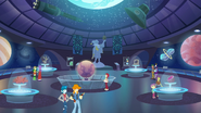 Interior shot of Canterlot City Planetarium EGDS7