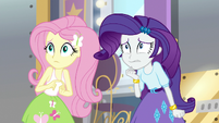 Fluttershy and Rarity scared of Chestnut Magnifico EGS2