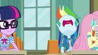 Rainbow Dash groaning loudly EGDS6