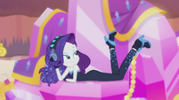 Rarity lying on crystal rocks EGDS27