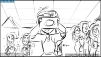 EG3 animatic - Photo Finish taking a picture