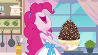 Pinkie pulls out bowl of chocolate chips EGDS30