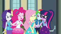 Fluttershy's friends congratulating her CYOE2b